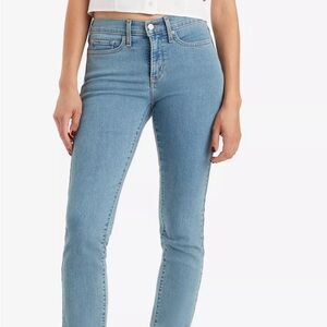 levis mid rise slim jeans